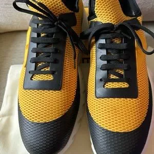 Fendi TECH MESH RUNNING Sneakers - Yellow Fendi TECH MESH RUNNING Sneakers - Yellow – Stylin With E main image 3